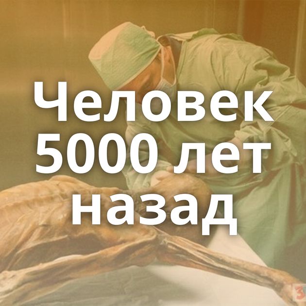 Человек 5000 лет назад