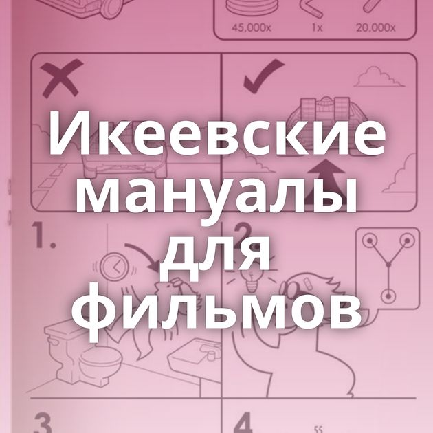 Икеевские мануалы для фильмов