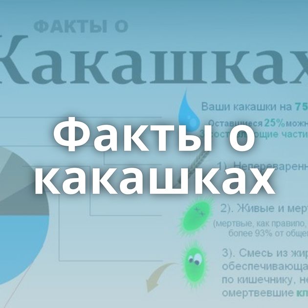 Факты о какашках