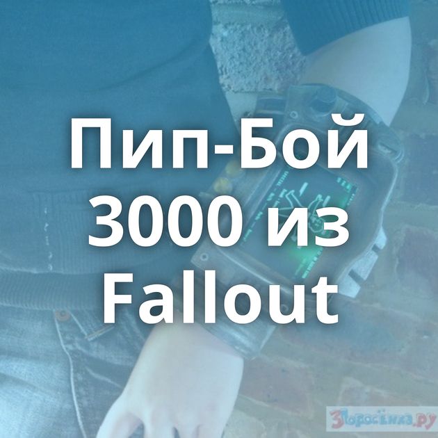 Пип-Бой 3000 из Fallout