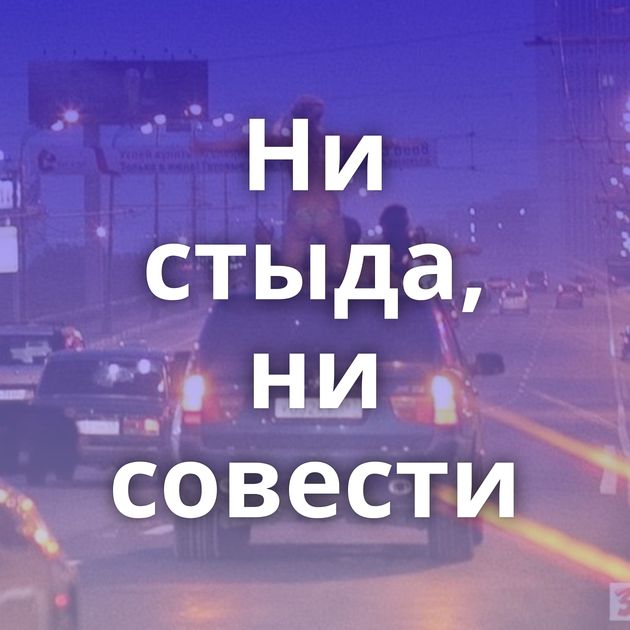 Ни стыда, ни совести