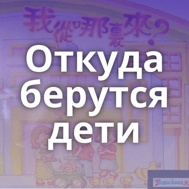 Откуда берутся дети