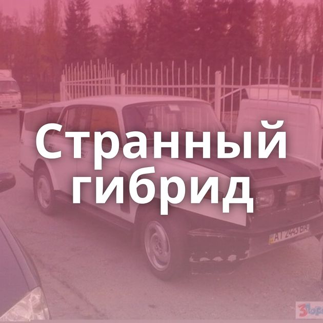 Странный гибрид