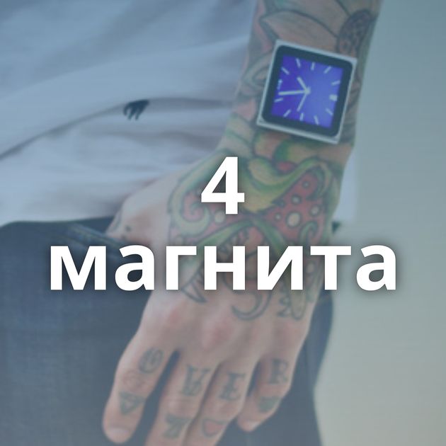 4 магнита