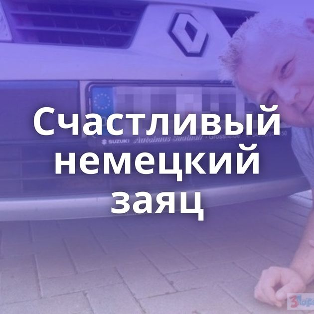 Счастливый немецкий заяц