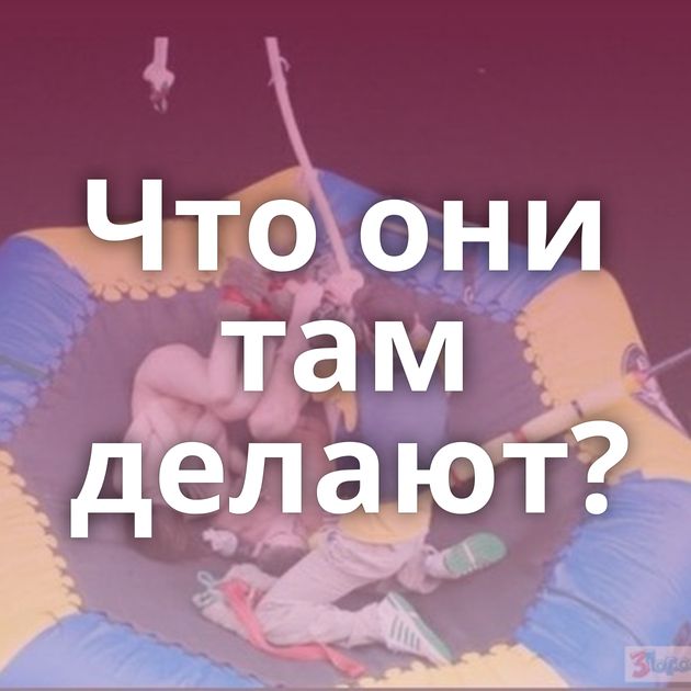 Что они там делают?