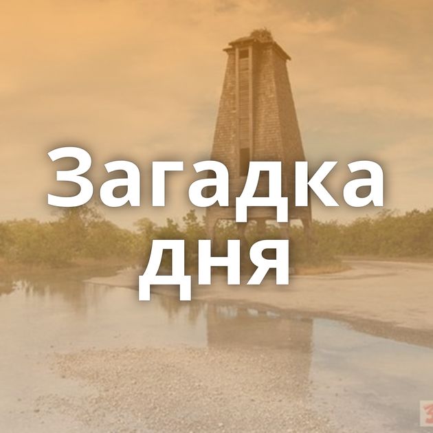 Загадка дня