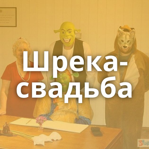 Шрека-свадьба