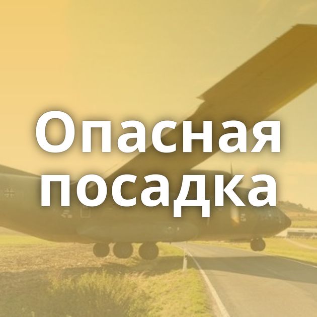 Опасная посадка