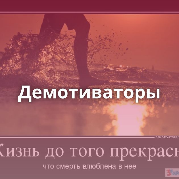 Демотиваторы