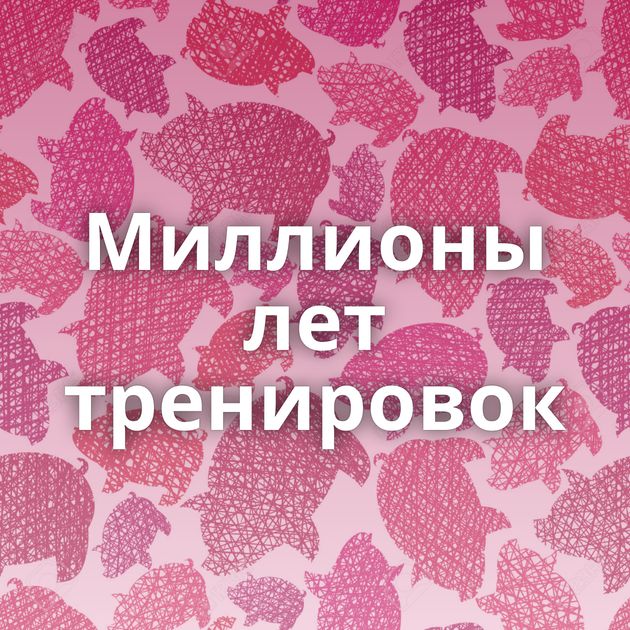 Миллионы лет тренировок