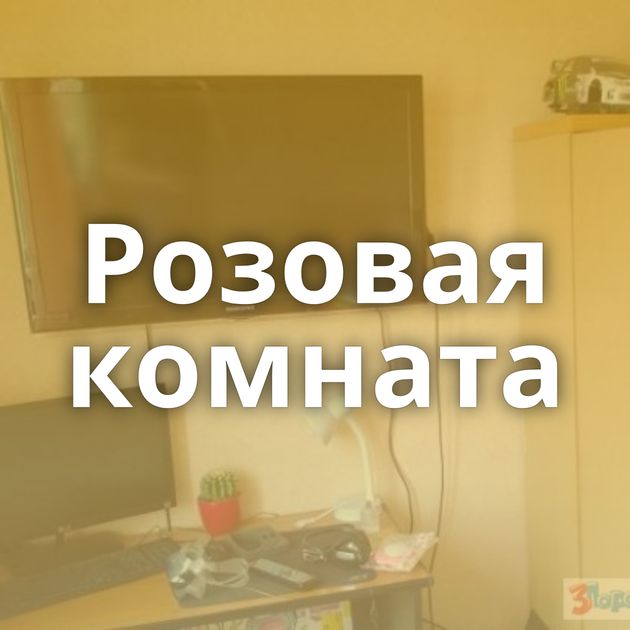 Розовая комната