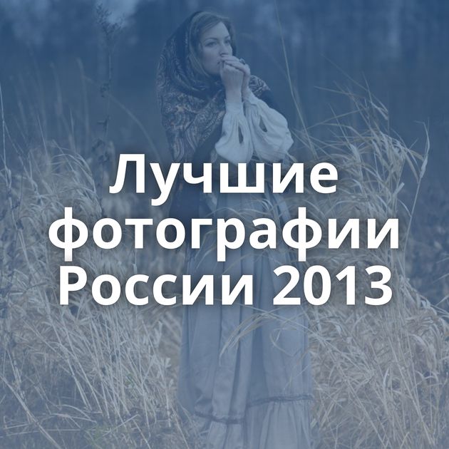 Лучшие фотографии России 2013