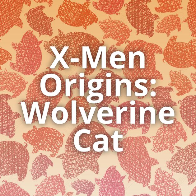 X-Men Origins: Wolverine Cat