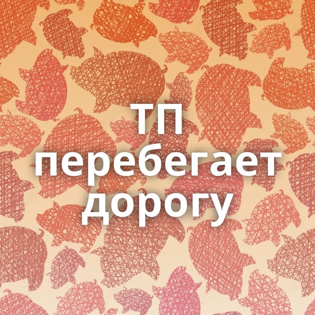 ТП перебегает дорогу