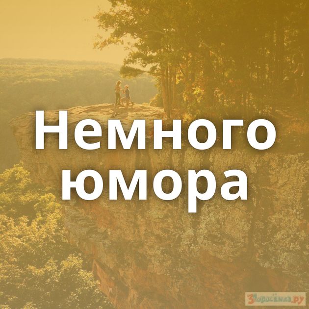 Немного юмора