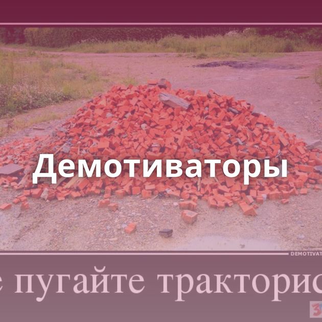 Демотиваторы