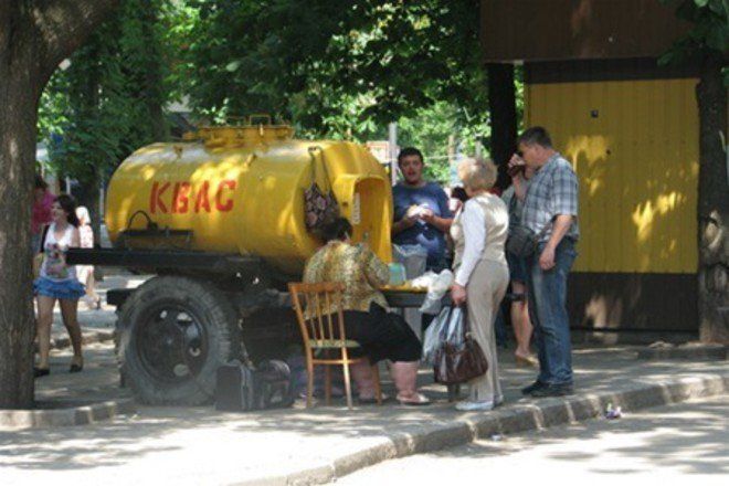 Квас в бочках в ссср фото